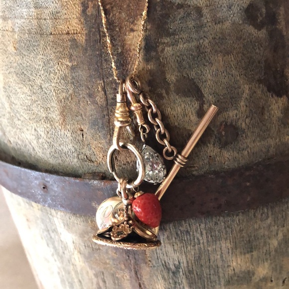 Edwardian watch chain toggle/charm - Picture 8 of 17